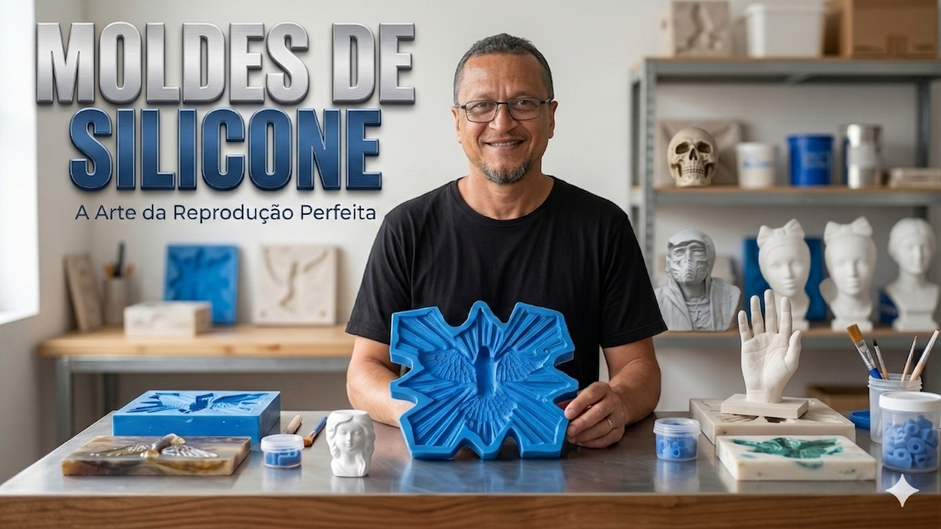 Como fazer moldes de Silicone