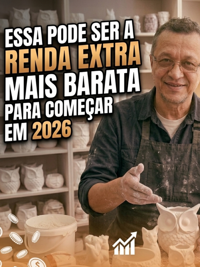 ESSA PODE SER A RENDA EXTRA MAIS BARATA PARA COMEÇAR EM 2026