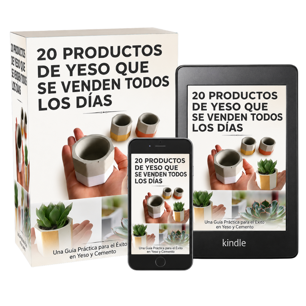 20 productos de yeso que se venden todos los días