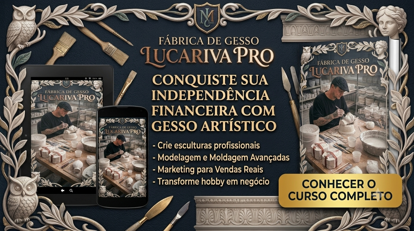 Banner Fabrica de Gesso Lucrativa