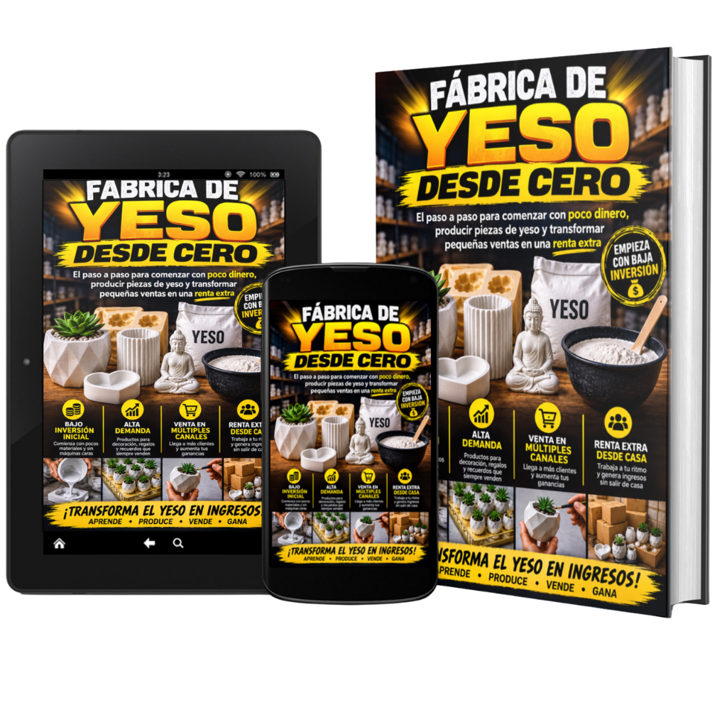 FÁBRICA DE YESO DESDE CERO